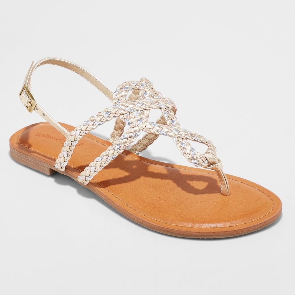 Gold sandal